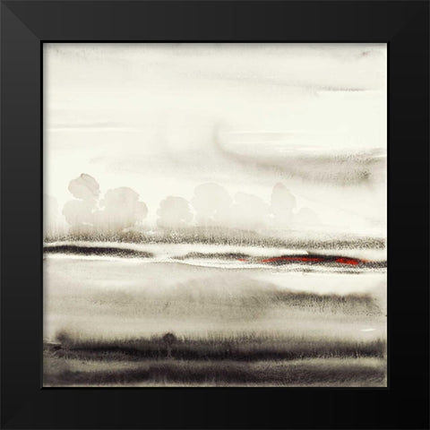 Solstice 2 Black Modern Wood Framed Art Print by Dag, Inc.