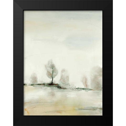 Solstice 7 Black Modern Wood Framed Art Print by Dag, Inc.