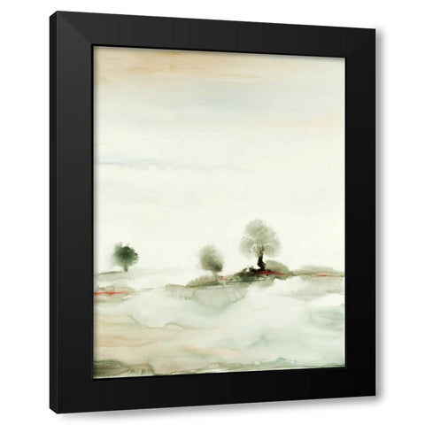 Solstice 8 Black Modern Wood Framed Art Print by Dag, Inc.