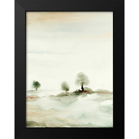 Solstice 8 Black Modern Wood Framed Art Print by Dag, Inc.