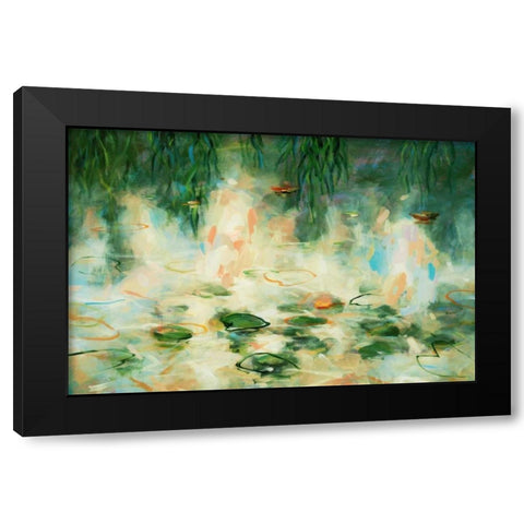 Solstice 9 Black Modern Wood Framed Art Print by Dag, Inc.