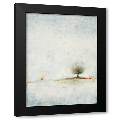 Tunnelscape 21 Black Modern Wood Framed Art Print with Double Matting by Dag, Inc.
