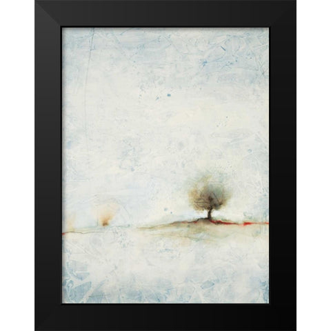 Tunnelscape 21 Black Modern Wood Framed Art Print by Dag, Inc.