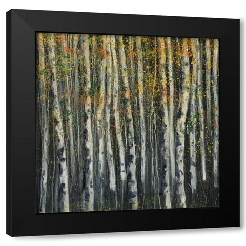 Woodland 4 Black Modern Wood Framed Art Print by Dag, Inc.