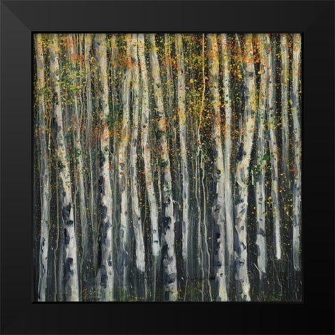 Woodland 4 Black Modern Wood Framed Art Print by Dag, Inc.