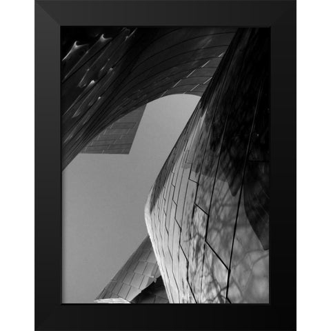Ode to Gehry 7 Black Modern Wood Framed Art Print by Dag, Inc.