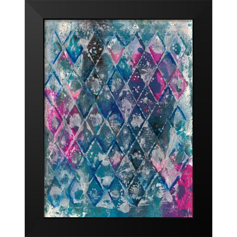 Wired For Spring I Black Modern Wood Framed Art Print by Combs, Joyce