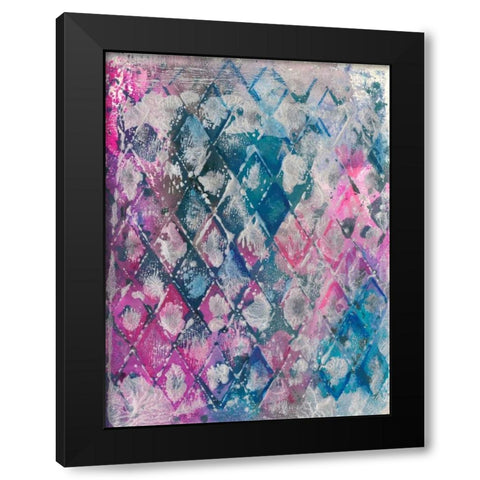 Wired For Spring II Black Modern Wood Framed Art Print by Combs, Joyce
