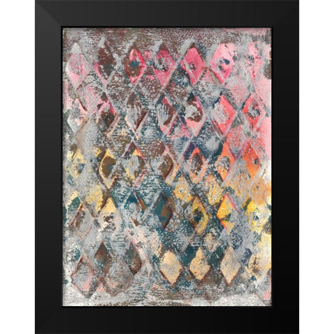Wired For Spring III Black Modern Wood Framed Art Print by Combs, Joyce