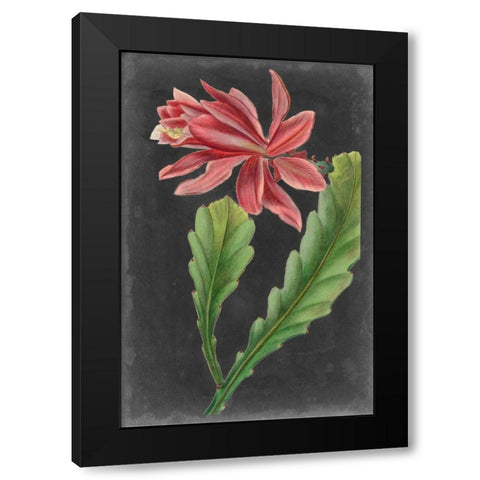 Dramatic Tropicals I Black Modern Wood Framed Art Print by Vision Studio