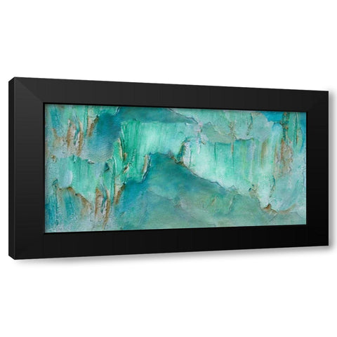 Break Through II Black Modern Wood Framed Art Print with Double Matting by Finch, Sheila