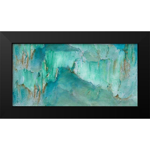 Break Through II Black Modern Wood Framed Art Print by Finch, Sheila