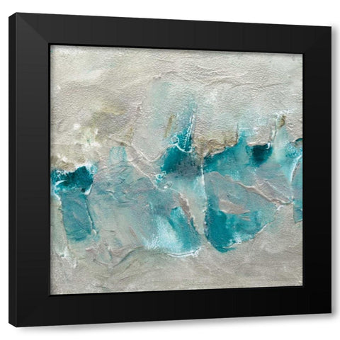 Butterfly Light I Black Modern Wood Framed Art Print with Double Matting by Finch, Sheila