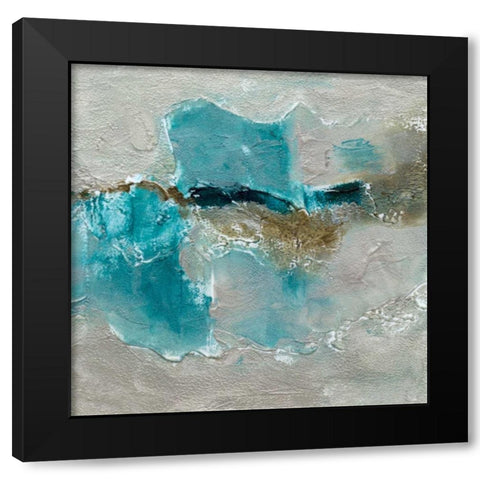 Butterfly Light II Black Modern Wood Framed Art Print by Finch, Sheila