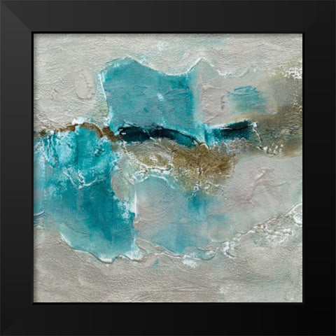 Butterfly Light II Black Modern Wood Framed Art Print by Finch, Sheila