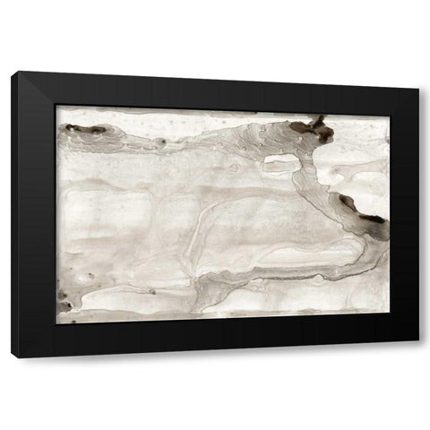 Arroyo Black Modern Wood Framed Art Print with Double Matting by Stramel, Renee W.
