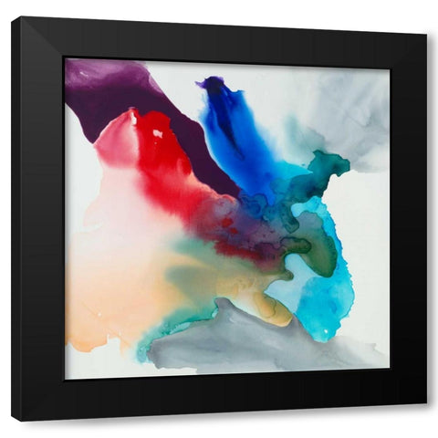 Change II Black Modern Wood Framed Art Print by Jasper, Sisa