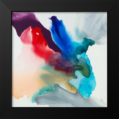 Change II Black Modern Wood Framed Art Print by Jasper, Sisa