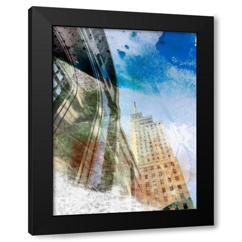 Dallas Architecture I Black Modern Wood Framed Art Print by Jasper, Sisa