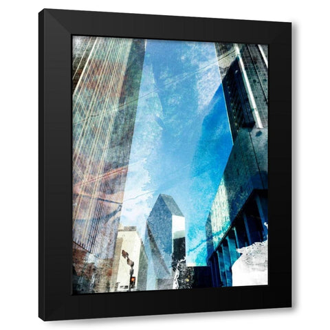 Dallas Architecture II Black Modern Wood Framed Art Print with Double Matting by Jasper, Sisa