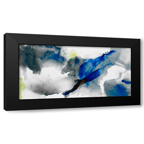 Ephemeral I Black Modern Wood Framed Art Print by Jasper, Sisa