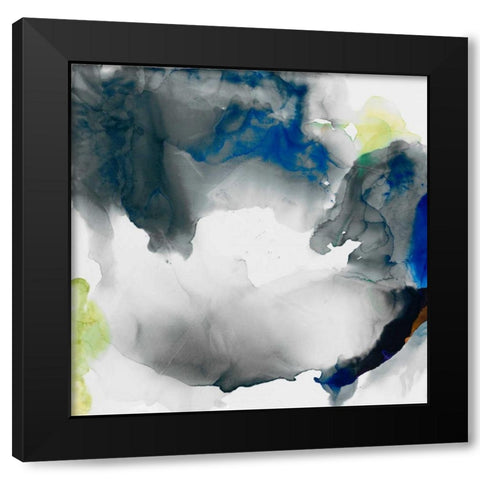 Ephemeral II Black Modern Wood Framed Art Print with Double Matting by Jasper, Sisa