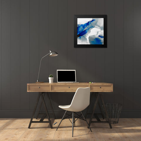 Ephemeral III Black Modern Wood Framed Art Print by Jasper, Sisa