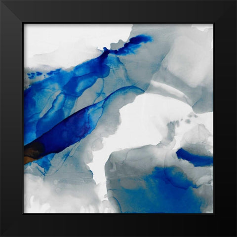 Ephemeral III Black Modern Wood Framed Art Print by Jasper, Sisa