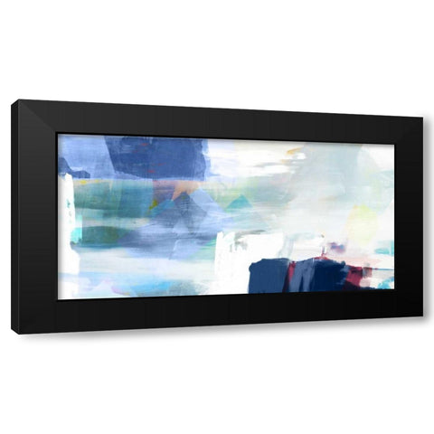 Invisible  I Black Modern Wood Framed Art Print by Jasper, Sisa