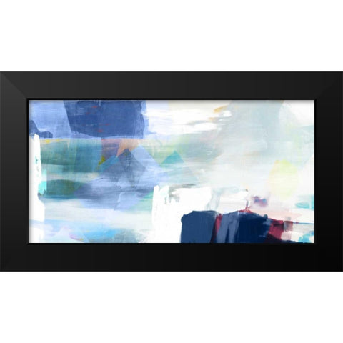 Invisible  I Black Modern Wood Framed Art Print by Jasper, Sisa