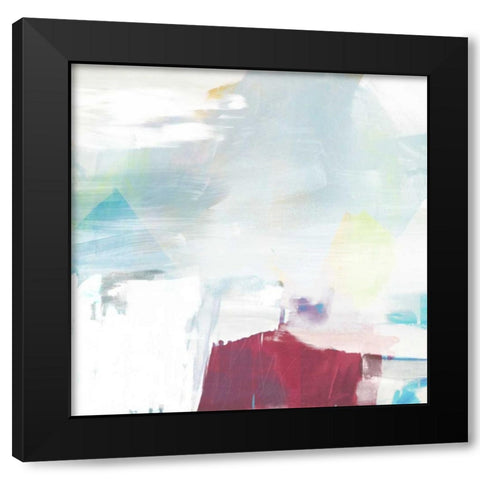 Invisible  III Black Modern Wood Framed Art Print by Jasper, Sisa