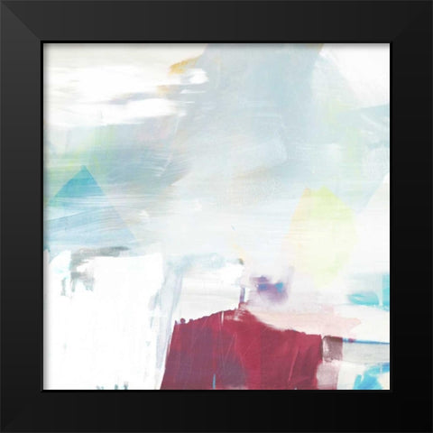 Invisible  III Black Modern Wood Framed Art Print by Jasper, Sisa