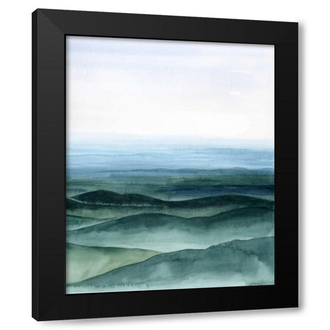 Plane View I Black Modern Wood Framed Art Print by Popp, Grace