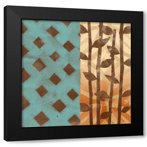 Four More Black Modern Wood Framed Art Print with Double Matting by Saunders, Alonzo
