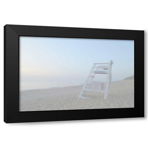 Off Duty II Black Modern Wood Framed Art Print with Double Matting by Chandler, Sharon