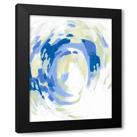 Sargasso II Black Modern Wood Framed Art Print with Double Matting by Vess, June Erica