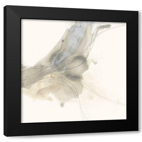 Vapor IV Black Modern Wood Framed Art Print with Double Matting by Vess, June Erica