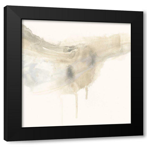 Vapor V Black Modern Wood Framed Art Print by Vess, June Erica