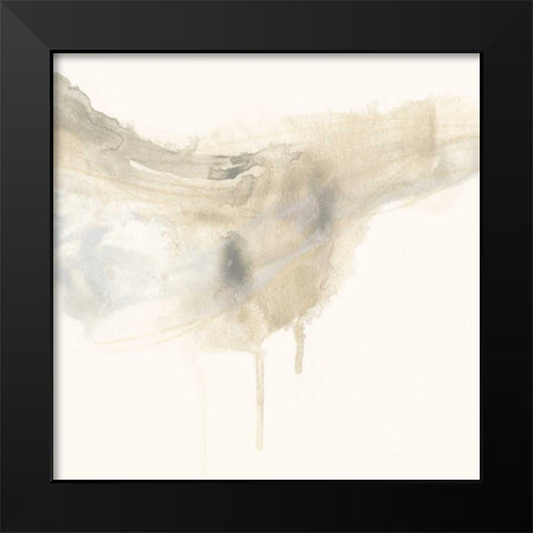 Vapor V Black Modern Wood Framed Art Print by Vess, June Erica
