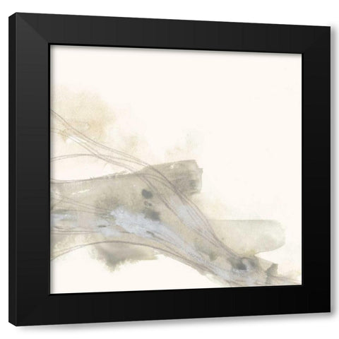 Vapor VI Black Modern Wood Framed Art Print with Double Matting by Vess, June Erica