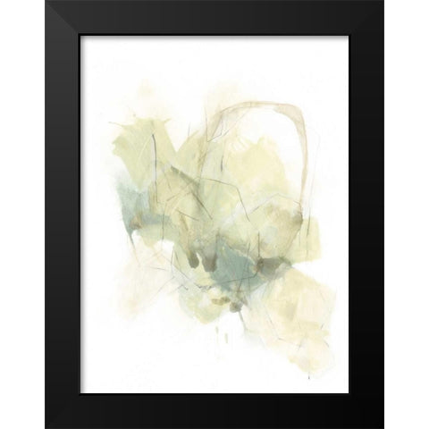 Fluid Integer II Black Modern Wood Framed Art Print by Vess, June Erica