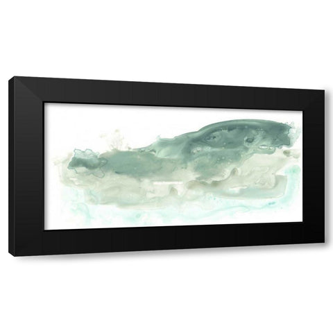 Liquid Landscape II Black Modern Wood Framed Art Print with Double Matting by Vess, June Erica