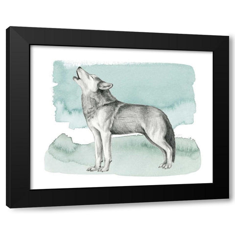 Animale I Black Modern Wood Framed Art Print with Double Matting by Popp, Grace