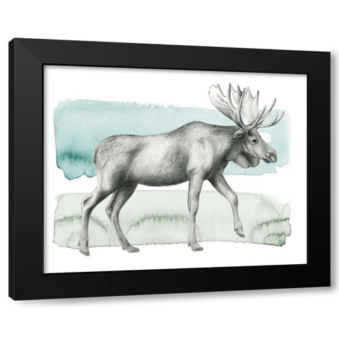 Animale III Black Modern Wood Framed Art Print by Popp, Grace