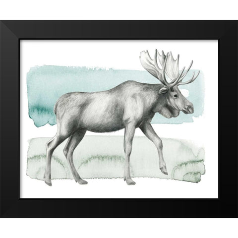Animale III Black Modern Wood Framed Art Print by Popp, Grace
