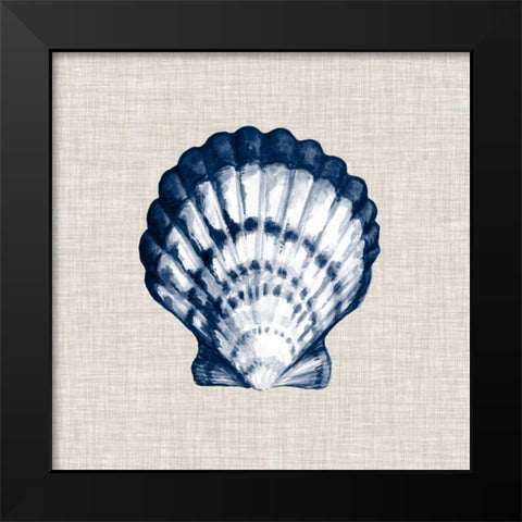 Ocean Memento III Black Modern Wood Framed Art Print by Vision Studio