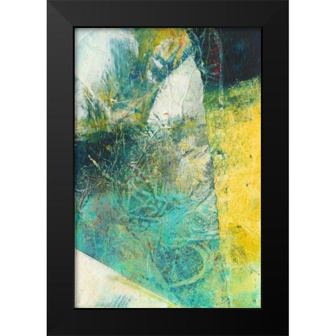 Underlying III Black Modern Wood Framed Art Print by Jachimiec, Sue