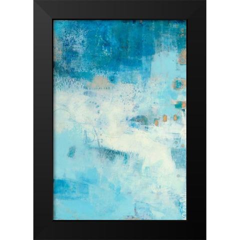 Kenning II Black Modern Wood Framed Art Print by Jachimiec, Sue