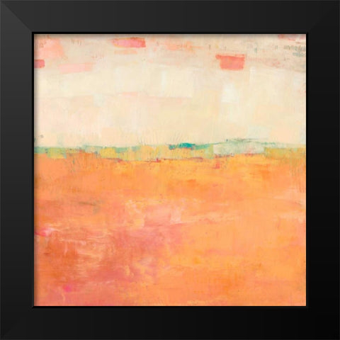 Apricity  II Black Modern Wood Framed Art Print by Jachimiec, Sue
