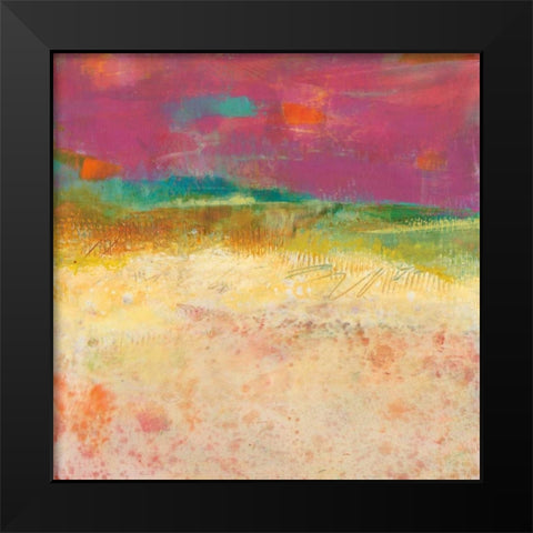 Apricity  III Black Modern Wood Framed Art Print by Jachimiec, Sue